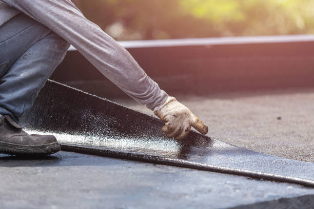 Professional Emergency Waterproofing technician working in Garrett Park, MD